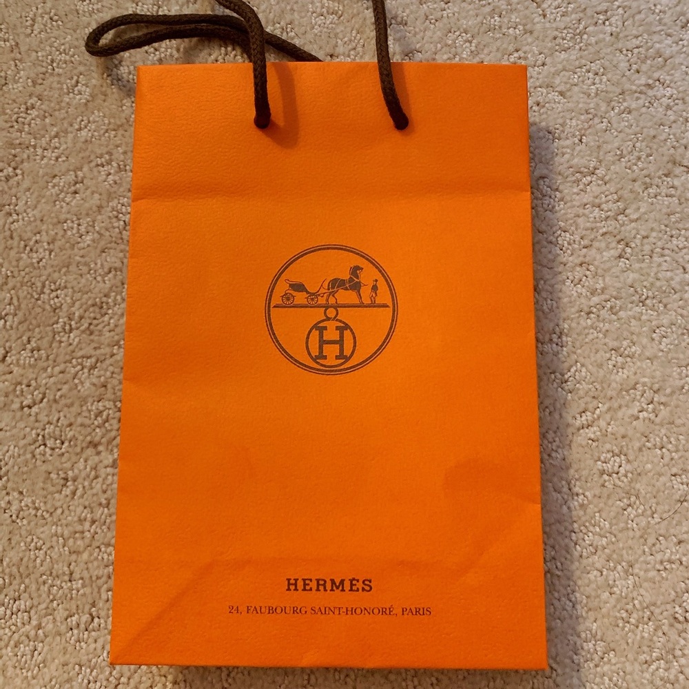 Hermes shopping bag size small